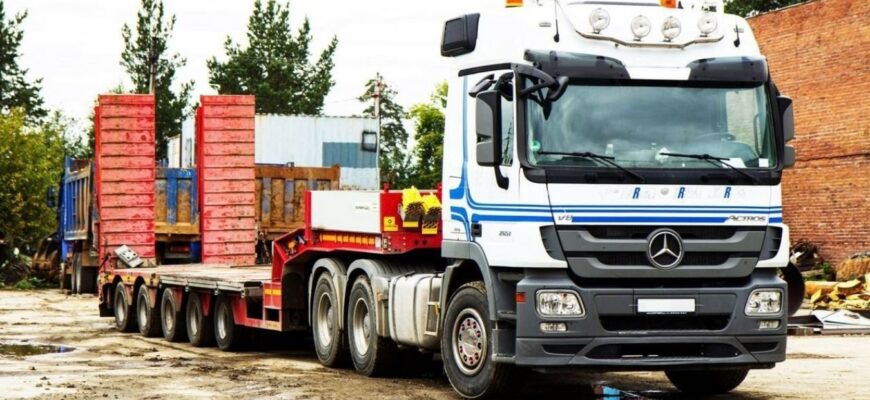 Перевозка негабаритных грузов тралом по Пензе и Пензенской области